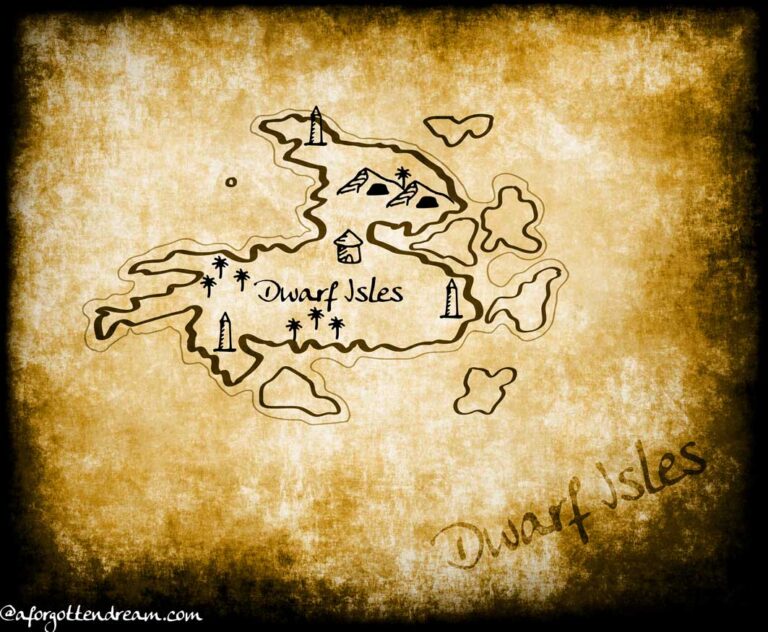 The Dwarf Isles from the Fantasy World of Forgotten Dream by Mohit Kumawat