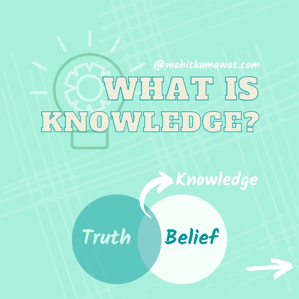 Knowledge is power for the learned. It is defined as a true and justified belief.